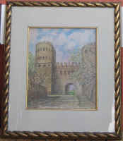 1- Il tempio della Sibilla a Tivoli,22x25-1952