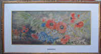 11- Fiori di campo �penna e colore-67,5x30,5-1953