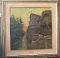 19- Scorcio Medievale Dozza-datazione incerta-62x62-1952-66