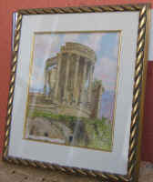 3- Roma � porta san Sebastiano � Appia china colorata22x25-1952