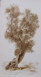 Pensando a Modì - cm 44x80 - Pinacoteca Galleria Martano (LE)