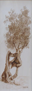 Preistoria - cm. 30x84